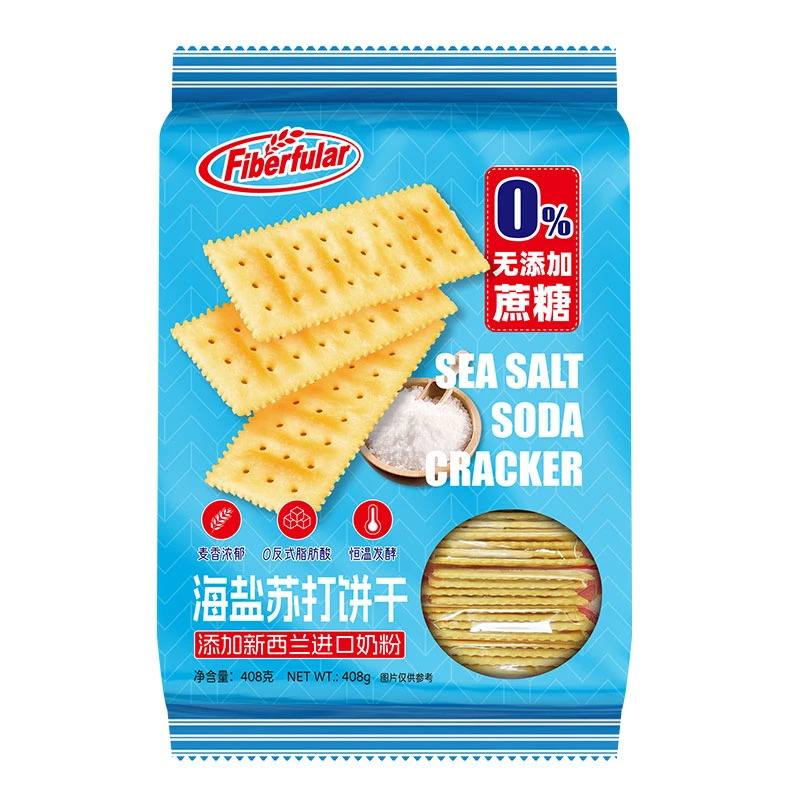 Fiberfular Sea Salt Soda Crackers