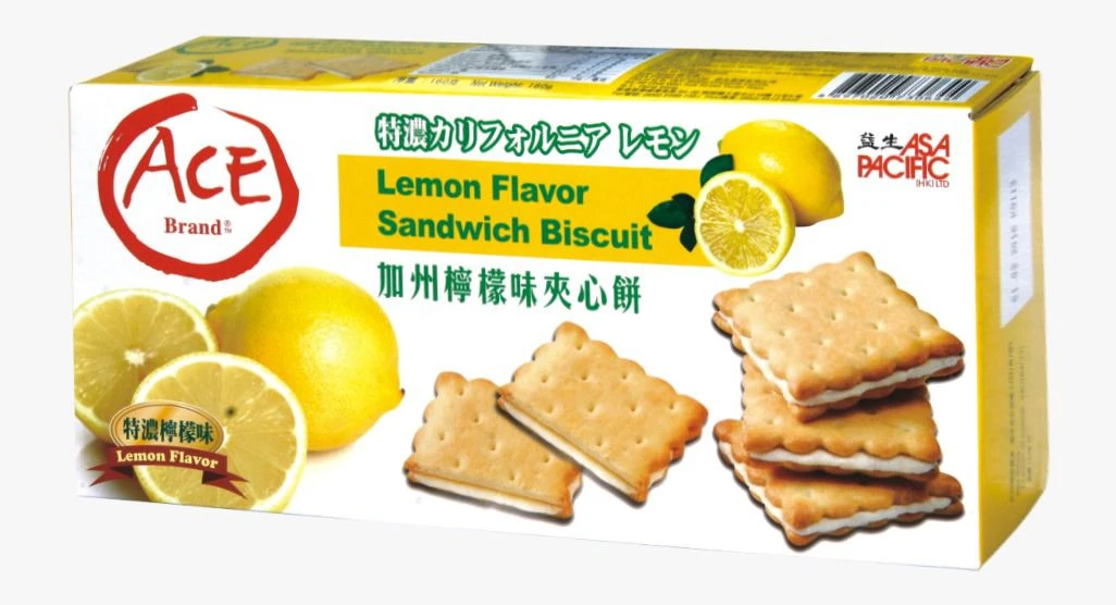 Ace Brand Lemon Flavor Sandwich Biscuits