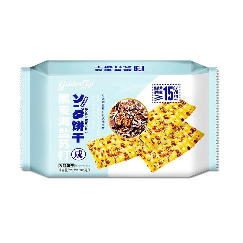Golden Fuji Rye & Sea Salt Soda Biscuits
