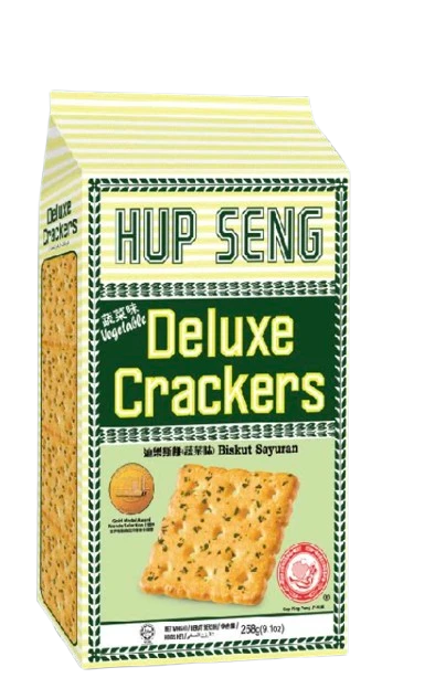 Hup Seng Vegetable Deluxe Crackers