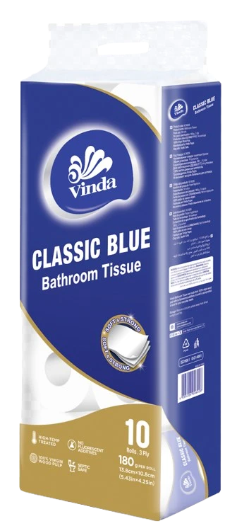 Classic Blue Bathroom Tissue