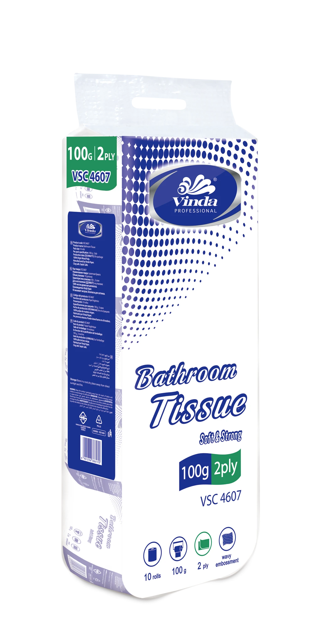 Professional Bathroom Tissue – Soft & Strong
